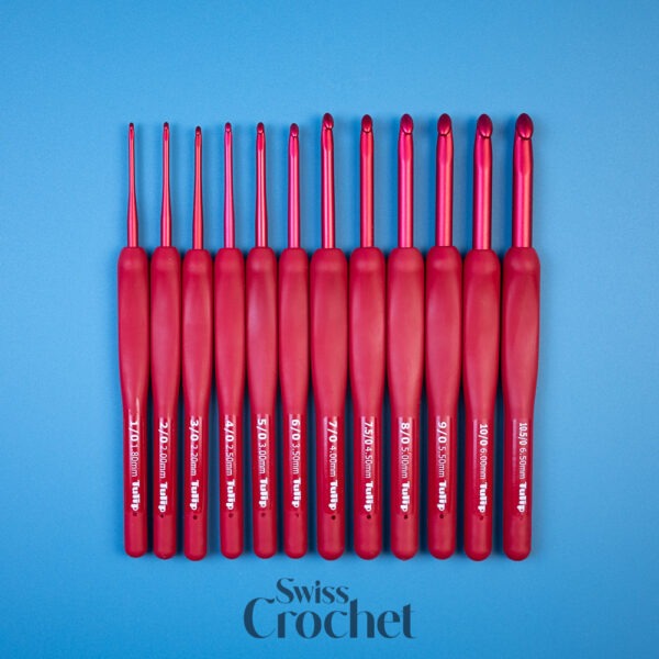 Tulip - Etimo Red - Crochet avec manche souple