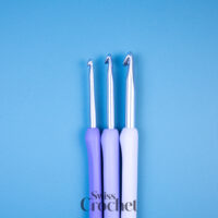 Tulip - Etimo Murasaki - Crochet Hook with soft handle « Swiss Crochet