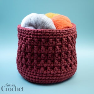 The Terracotta Texture Basket with Zpagetti - Yarn Kit