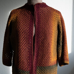 Cardigan HexaGranny con Poema – Kit filato