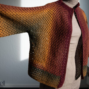 HexaGranny Cardigan with Poema - Yarn Kit