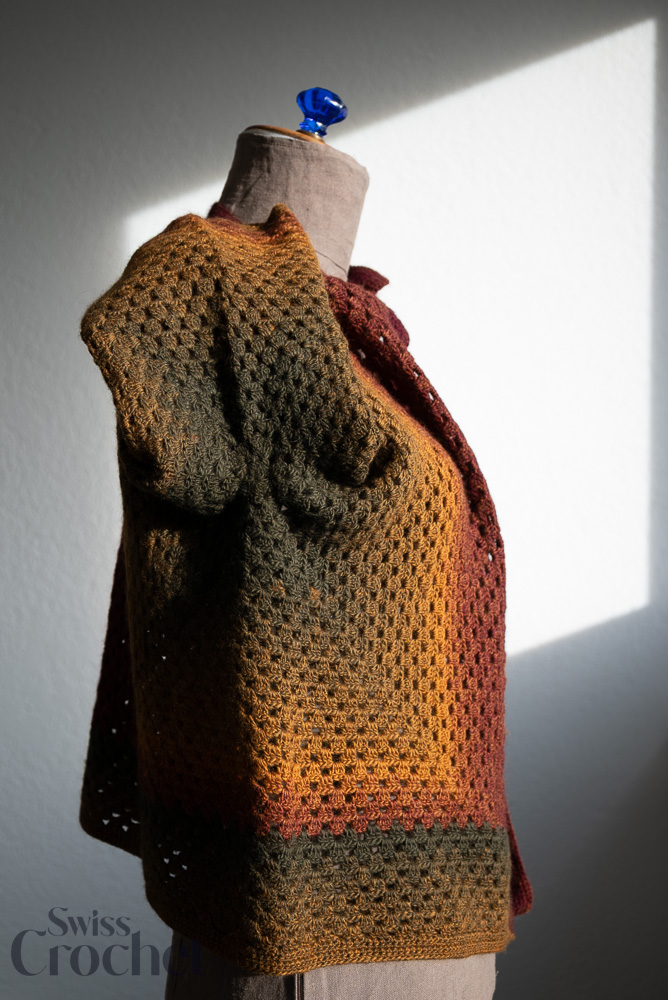 Cardigan HexaGranny con Poema – Kit filato - immagine 6