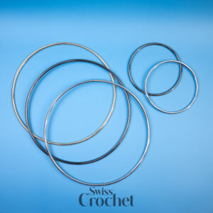 Anneaux métalliques épais – 1 pièce