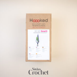 Hoooked - Hanging Basket - Black Zpagetti  - Macramé Kit