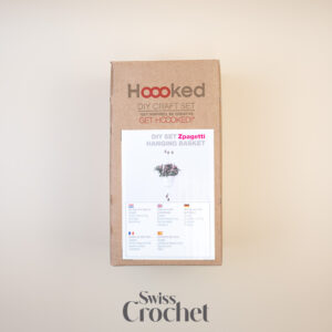Hoooked - Hanging Basket - White Zpagetti  - Macramé Kit