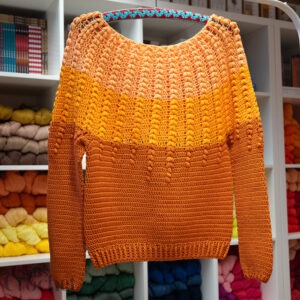 Goldenrod Sweater with Super 10 - Yarn Kit