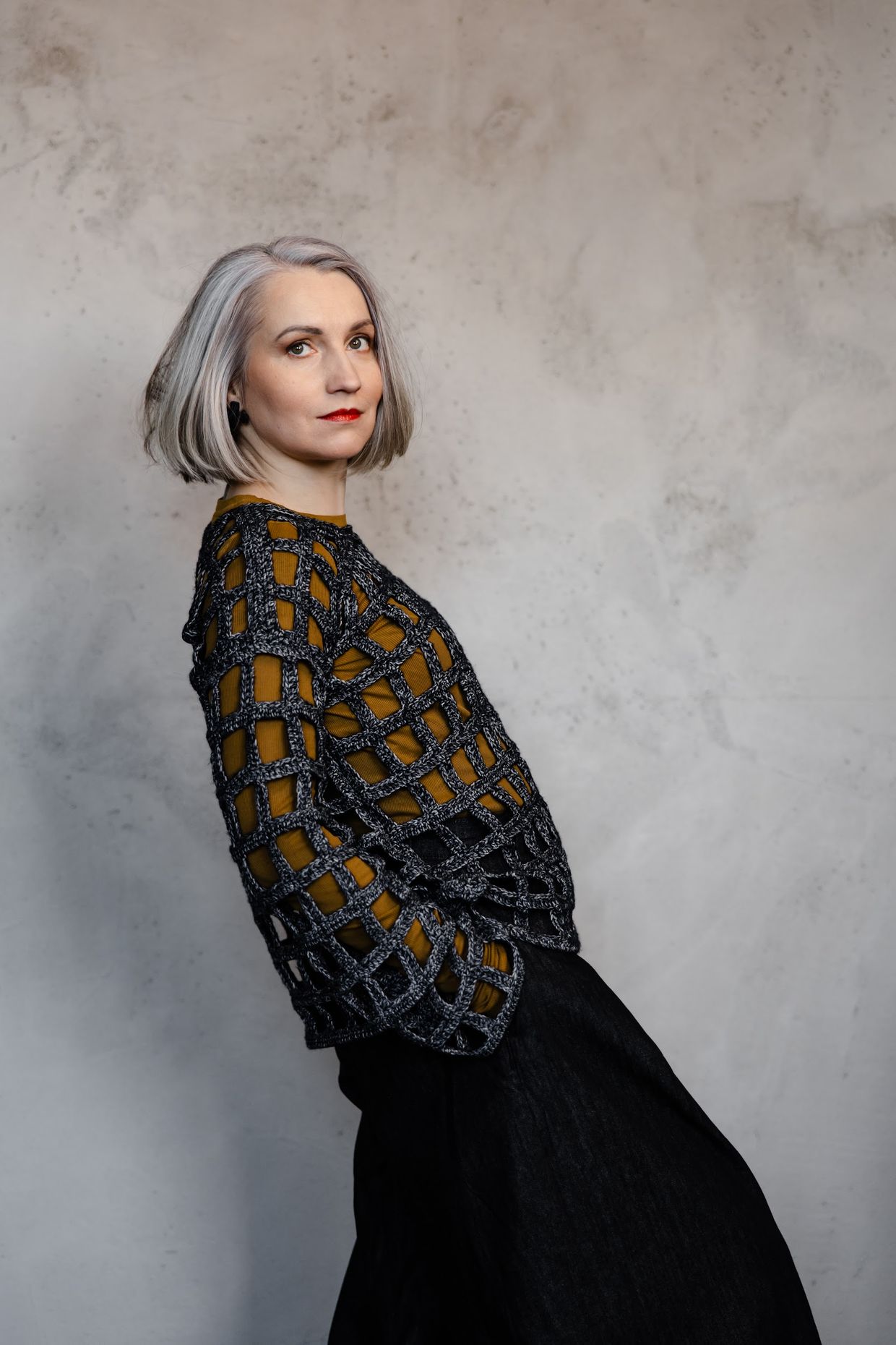 Linda Skuja - Tīkls Sweater – Image 5