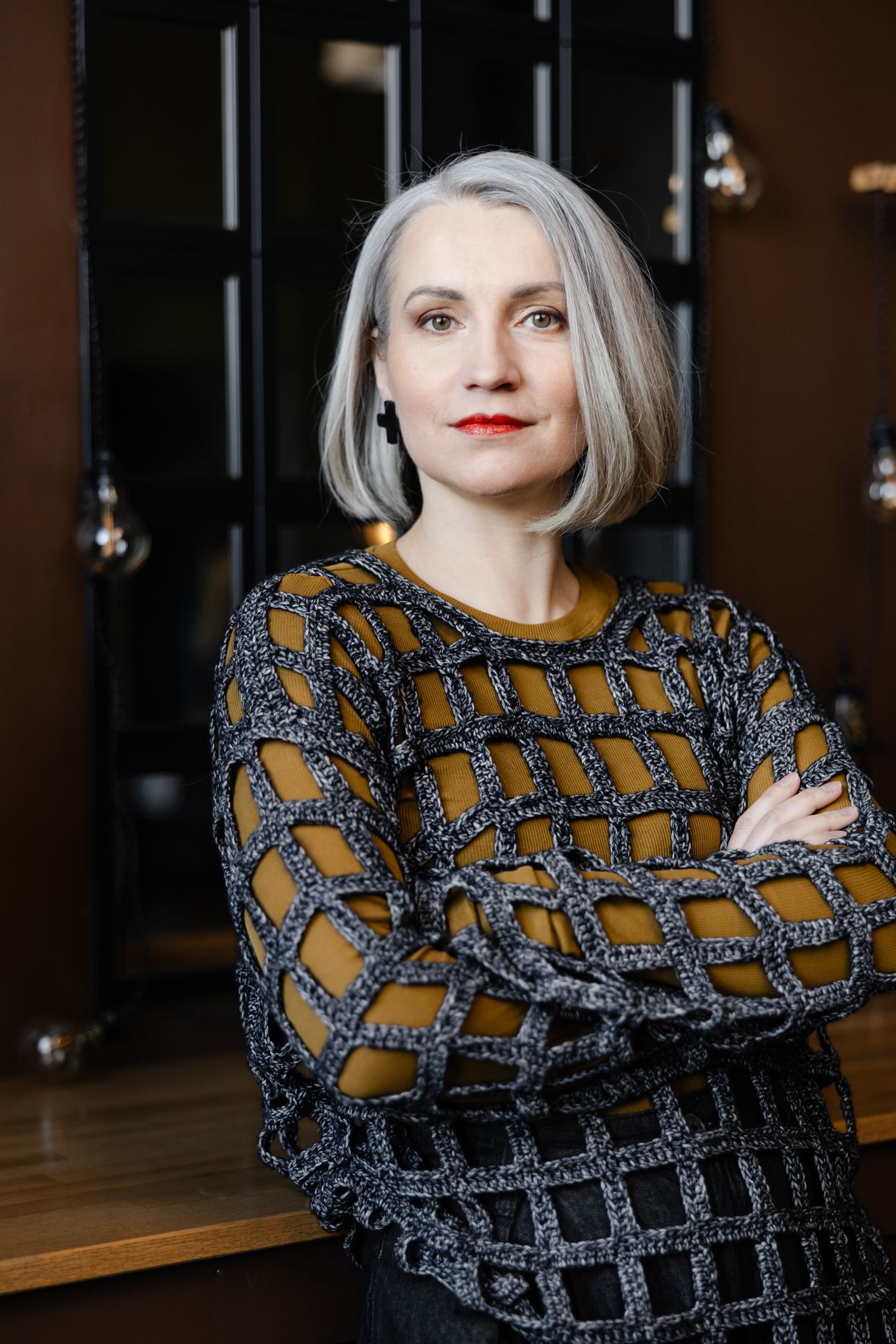 Linda Skuja - Tīkls Sweater