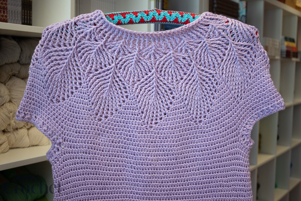 Sivu Tee with Soft Lino - Yarn Kit - Image 3