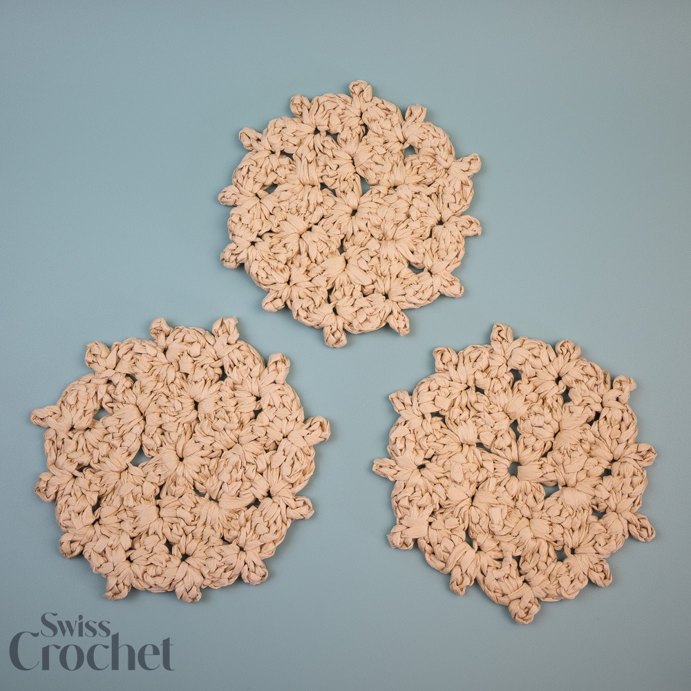 Yasemaki Coaster with Manila Hemp Double - Yarn Kit - Image 6