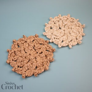Yasemaki Coaster with Manila Hemp Double - Yarn Kit