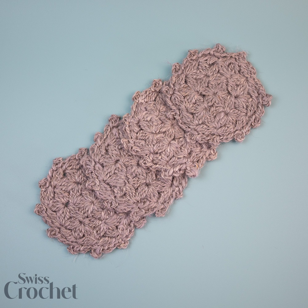 Yasemaki Coaster with Tossa - Yarn Kit - Image 4