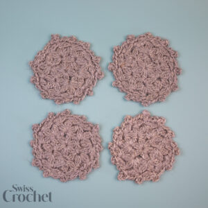 Yasemaki Coaster with Tossa - Yarn Kit