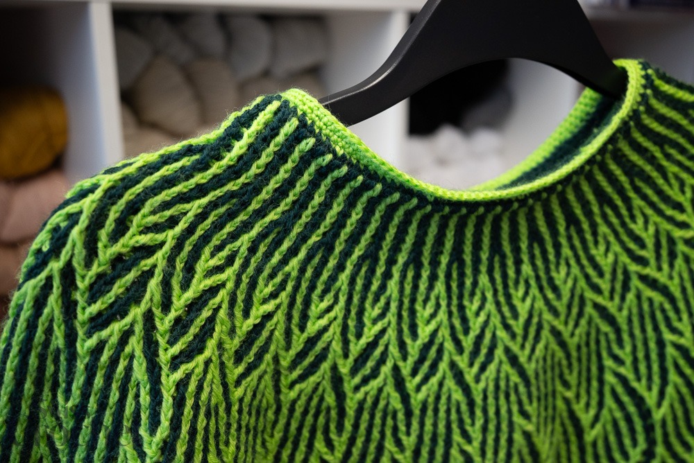 Weave it! Sweater - Yarn Kit - Image 4